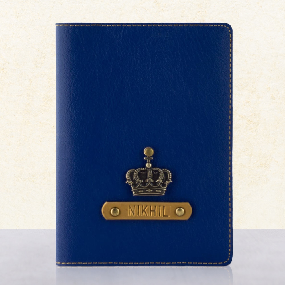 Navy Blue Passport Cover